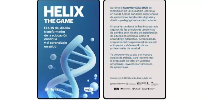 Helix The Game portada con contraportada