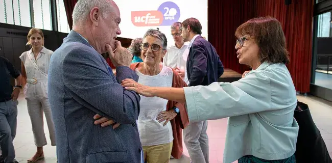 Celebració del 20è aniversari UCF al Mercat del Born
