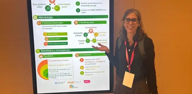 IV Congreso de Igualtad y RH de los servicios públicos de salud 2025 poster sostenibilidad