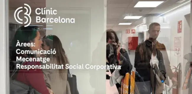 Segona sessió de l'Update en Comunicació, Reputació, Xarxes i IA en Salut a l'Hopital Clínic. 