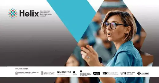 HELIX Summit 2025, esdeveniment internacional que se celebrarà a Barcelona i Manresa el maig del 2025 vol transformar la formació contínua en salut i social mitjançant experiències innovadores i col·laboratives.