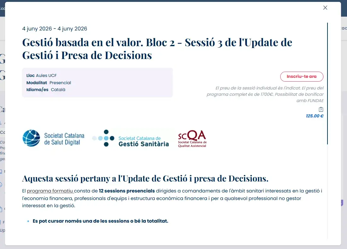 com comprar a UCF, botó inscripció