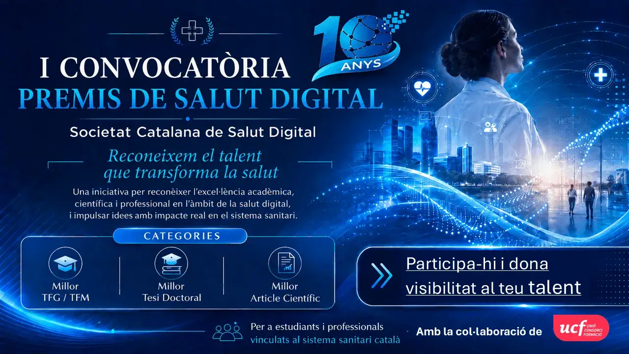 I CONVOCATÒRIA PREMIS DE SALUT DIGITAL 2026