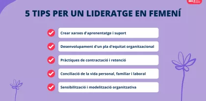 5 tips lideratge en femení 2022