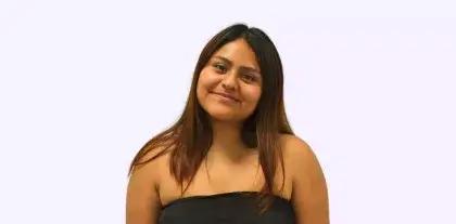 Tatiana Reyes, pràctiques a Administració