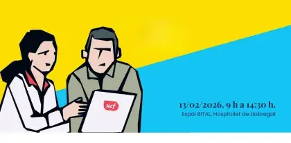 V Trobada de responsables i tècnics de formació i desenvolupament d'organitzacions de salut i social. Organitzada per UCF i ICS, amb la col·laboració de la Fundació Factor Humà.